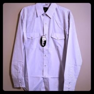 Roper pearl snap western shirt NWT horse print